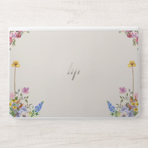 Watercolor Painting FlowerHP EliteBook 1050 G1 HP Laptop Skin
