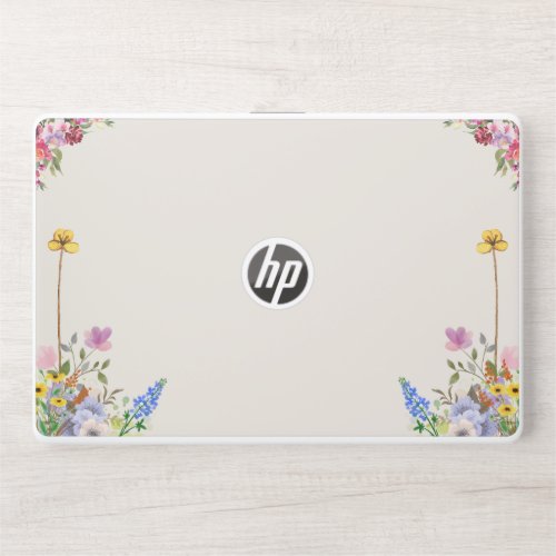 Watercolor Painting FlowerHP Laptop Skin 15t15z