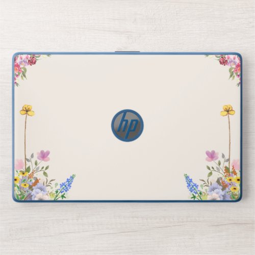 Watercolor Painting FlowerHP Notebook 15_dw0091nr HP Laptop Skin