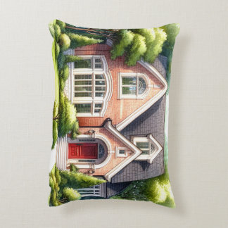 Watercolor Painting Home Throw Pillows