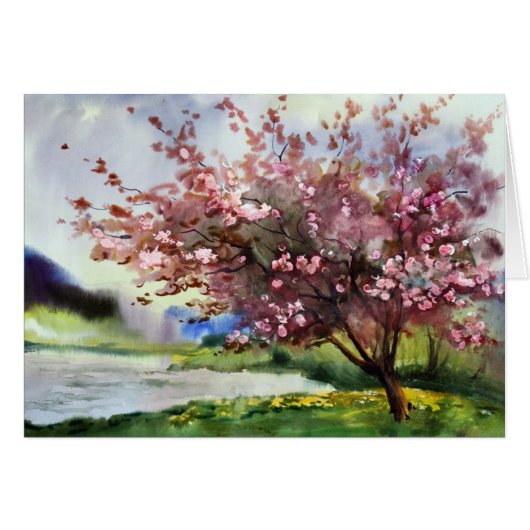 Watercolor Painting Landscape (Front Horizontal)