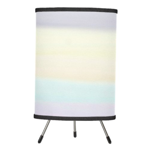 Watercolor painting pastel colors tripod lamp