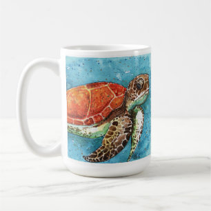Watercolor Painting- Sea Turtle mug