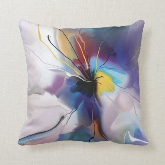 watercolor painting throw pillow | Zazzle.com