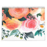 Watercolor Paintings Custom Calendar