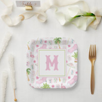 Watercolor Palm Beach Mahjong
