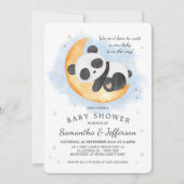 Watercolor Panda Baby Shower Invitation (Front)