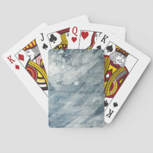 Watercolor paper. poker cards
