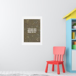 Watercolor Paper Texture Background Poster