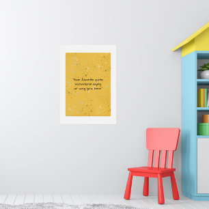 Watercolor Paper Texture Background Poster