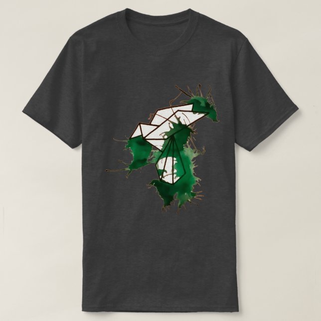 Watercolor parrot T-Shirt (Design Front)