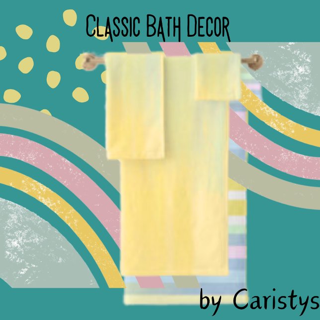 Watercolor Pastel Blends Towel (Creator Uploaded)