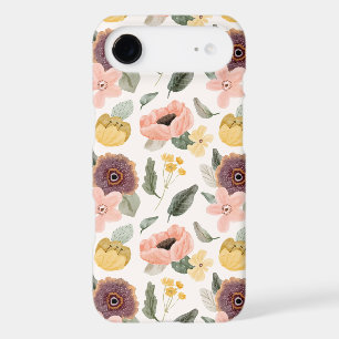 Watercolor Pastel Floral Seamless Pattern   Soft iPhone 17 Air Case