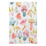 Watercolor Pastel Mushrooms Kitchen Towel