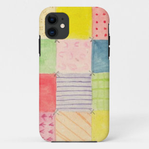 Watercolor Patchwork iPhone 11 Case