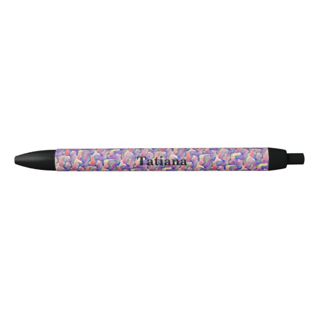 Watercolor Pattern Personalized Pen (Front)
