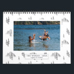 Watercolor Patterns | Photo Personalized Calendar<br><div class="desc">Personalize this beautiful calendar with your own photos. Each month has different watercolor patterns that go along with that month's season, plus your own photo. Add your custom wording to this design by using the "Edit this design template" boxes on the right hand side of the item, or click the...</div>