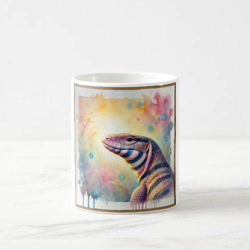 Watercolor Pejelagarto 050724AREF101 _ Watercolor Coffee Mug