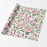 Watercolor Peony Wrapping Paper