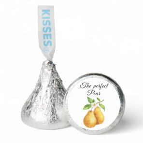 Watercolor Perfect Pear Floral Bridal Shower Hershey®'s Kisses®