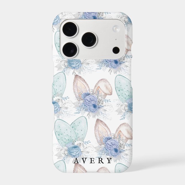 Watercolor Personalized Easter Case-Mate iPhone Case (Back)