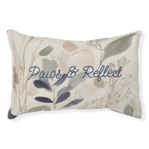 Watercolor Pet Bed (customizable)