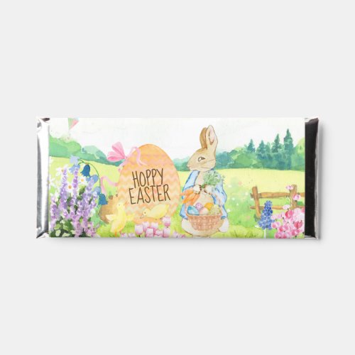 Watercolor Peter the Rabbit Easter Egg Hunt Brunch Hershey Bar Favors