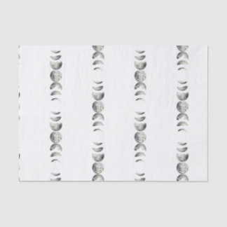 Watercolor Phases of the Moon Tissue Paper