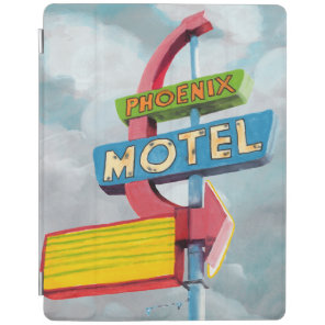 Watercolor Phoenix Motel iPad Smart Cover