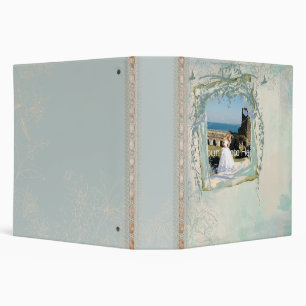Watercolor Photo Album 3 Ring Binder