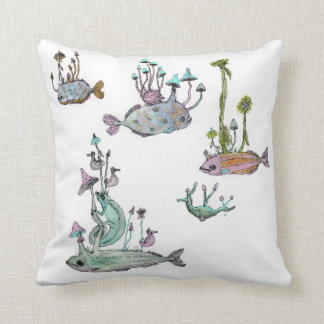Watercolor Pillow