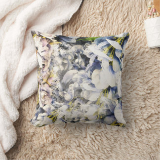 Watercolor Pillow Blues