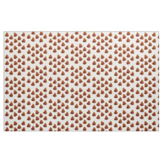 Watercolor Pine cones Fabric