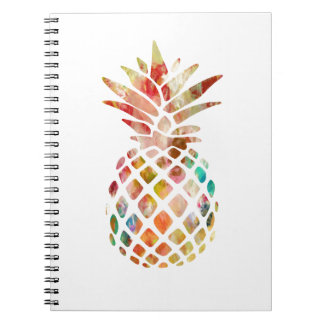 Watercolor Pineapple Notebook