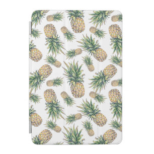 Watercolor Pineapple Pattern iPad Mini Cover