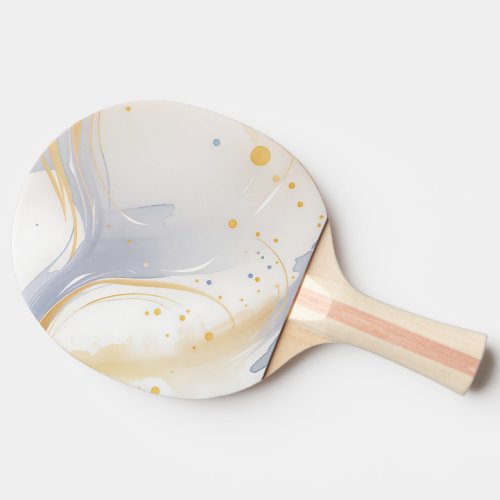 Watercolor Ping Pong Paddles That Stand Out