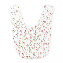 Watercolor Pink Baby Vintage Style Rose Buds