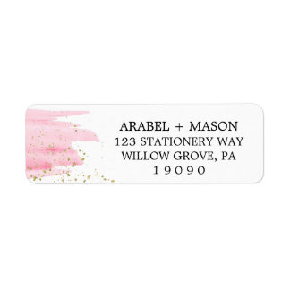 Bridal Shower Shipping, Address, & Return Address Labels | Zazzle