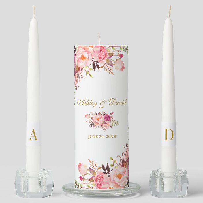 wedding unity candle set