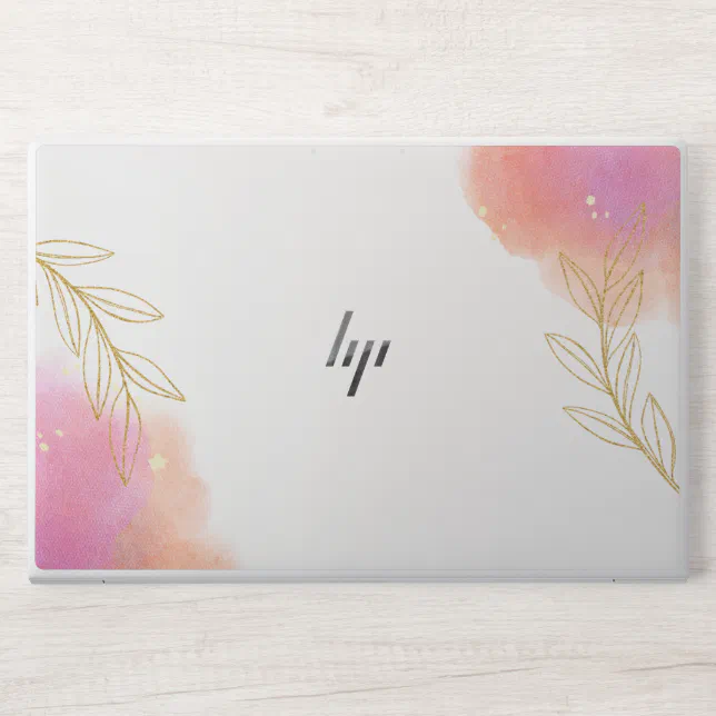 Watercolor Pink Flowers,HP EliteBook 850 G5/G6 HP Laptop Skin | Zazzle