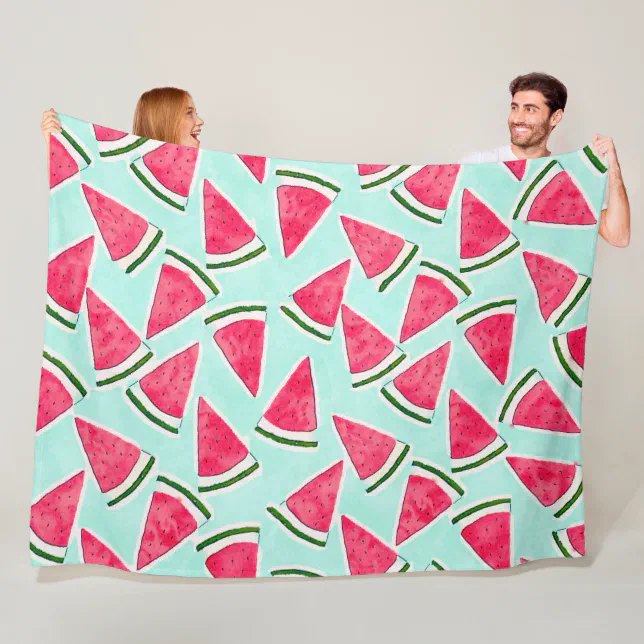 Watermelon fleece on sale blanket