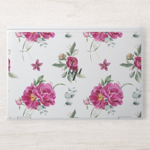 Watercolor Pink Rose PatternHP EliteBook X360 103 HP Laptop Skin