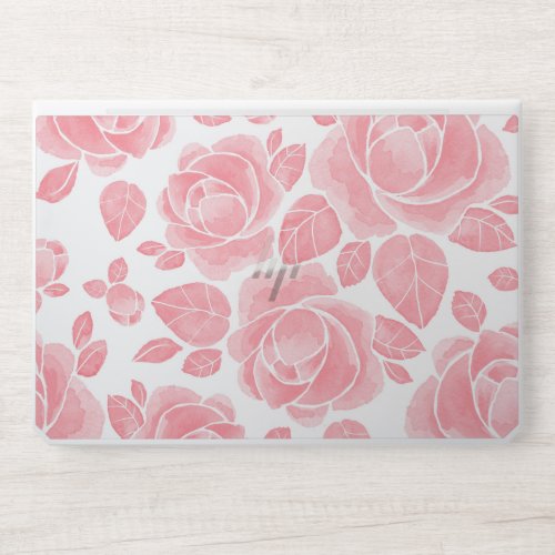 Watercolor Pink RosesHP EliteBook 1050 G1 HP Laptop Skin