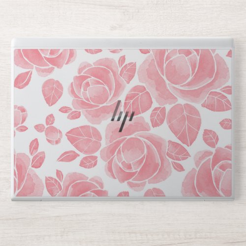Watercolor Pink RosesHP EliteBook 830 G5G6 HP Laptop Skin