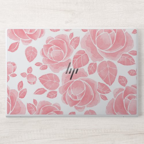 Watercolor Pink RosesHP EliteBook 850 G5G6 HP Laptop Skin