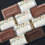 Watercolor Pink White Floral Gold Love Is Sweet Hershey's Miniatures<br><div class="desc">Modern Elegant Calligraphy Script Watercolor Pink White Floral Wedding Love is Sweet Chocolate Candy Bars include pink roses,  white flowers and botanical greenery. Gold Script.</div>