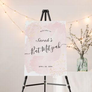 Wedding Decor Black and White Typography Quinceanera Bat Mitzvah Bar Mitzvah Cards and Gifts PRINTABLE Poster Party Decor