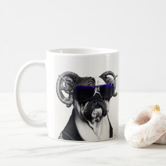 Watercolor Pit Bull Terrier Puppy Dog Giant Coffee Mug