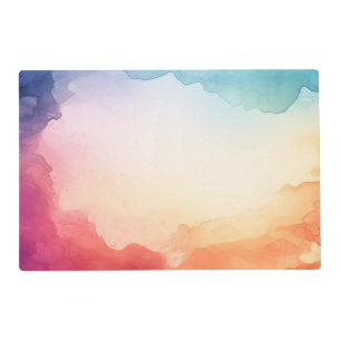Watercolor Placemat
