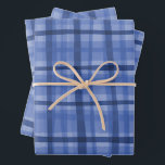 Watercolor Plaid Hand-Drawn Modern Rustic Preppy Wrapping Paper Sheets<br><div class="desc">Perfect cute custom gift wrap! Hand made art for you! Perfect for a bachelorette party, easter, fourth of july, summer party, engagement party, christmas, holidays or birthday. THANK YOU FOR SUPPORTING INDEPENDENT ARTISTS! All artwork and designs are created by me. I love to draw and paint! Thanks for shopping with...</div>
